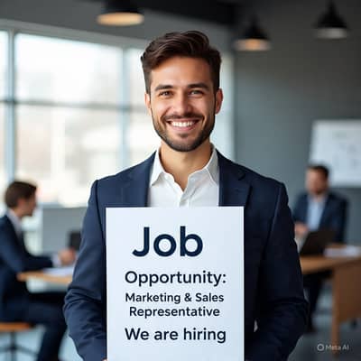 Job Opportunity: sales and marketing