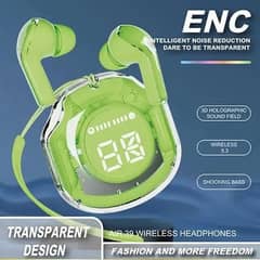 Earbuds A39 with pouch case.