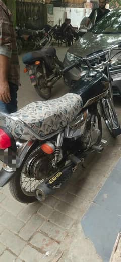 honda cg 125 sliver addition