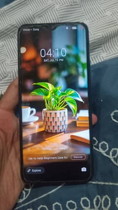 Infinix hot 9 play (4) GB ram (64)GB rom front camera 8m back 13m dual