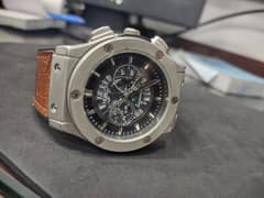 Watch hublot 100% Original | with Date Stylish dial