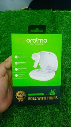 Oraimo Roll Earbuds. 1year official warranty.