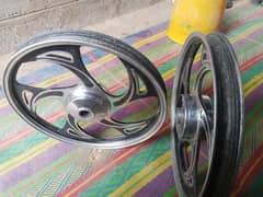 Alloy rims 70 bike