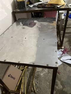 2 Table with steel sheets high quality for sale