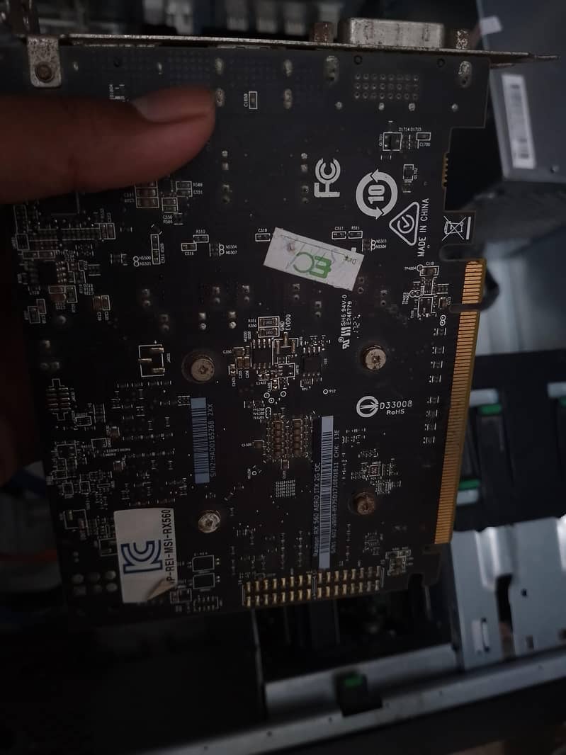 RX 560 2GB GPU DDR5 | No Opened and No Repaired. 1