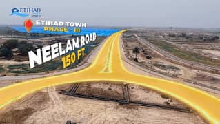 Installment 5 Marla plot For Sale In Ethad Town Phase 3