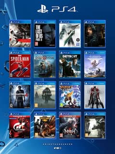 PS4 | PS5 games available (cd & digital) at low price!