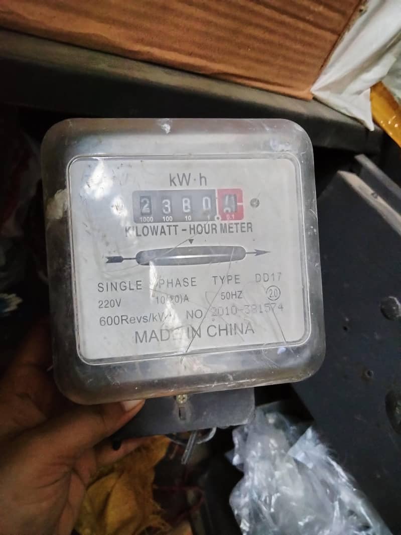 electric meter 0