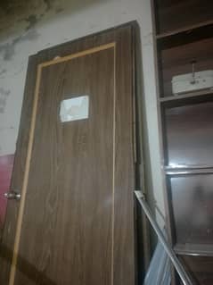 2 wooden doors ,, Excellent condition,,Door locks Installed