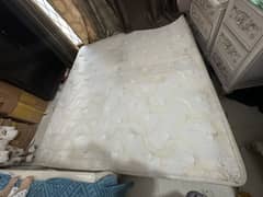 Molty Double bed king size spring mattress in used condition