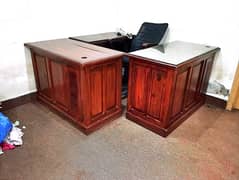 OFFICE WORK TABLES  WITH 3 CHAIRS