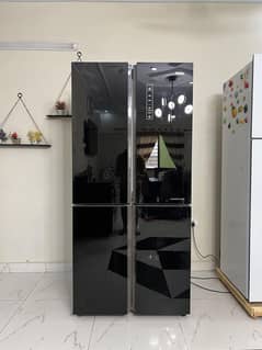 Haier Double Door Refrigerator Slightly Used