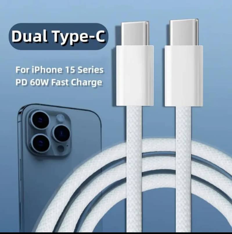 Data cable imported C to C And C to Apple 2