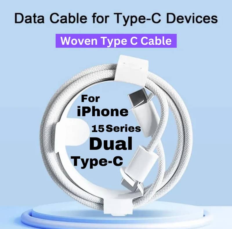 Data cable imported C to C And C to Apple 7