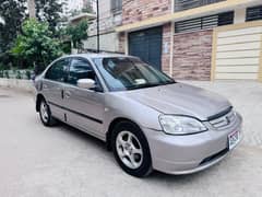 honda civic 2002 model vti prosmetec original condition own engine