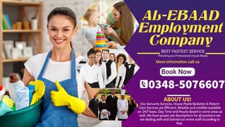 Maids/Babysitter/Cook/Driver/Patient