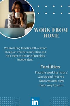 Work From Home Opportunity for Females | Online work
