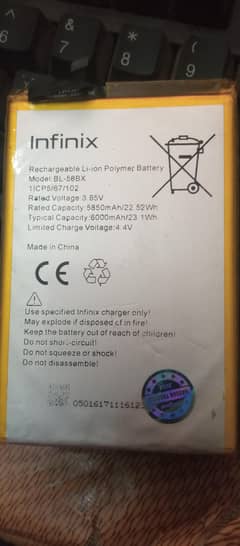 infinix hot9 play battery