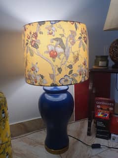 Custom made beautiful ceramic lamp