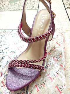 mahroon new pencil heels of 1st step