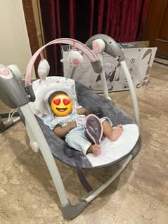 Mastella deluxe 3in1 electric baby swing