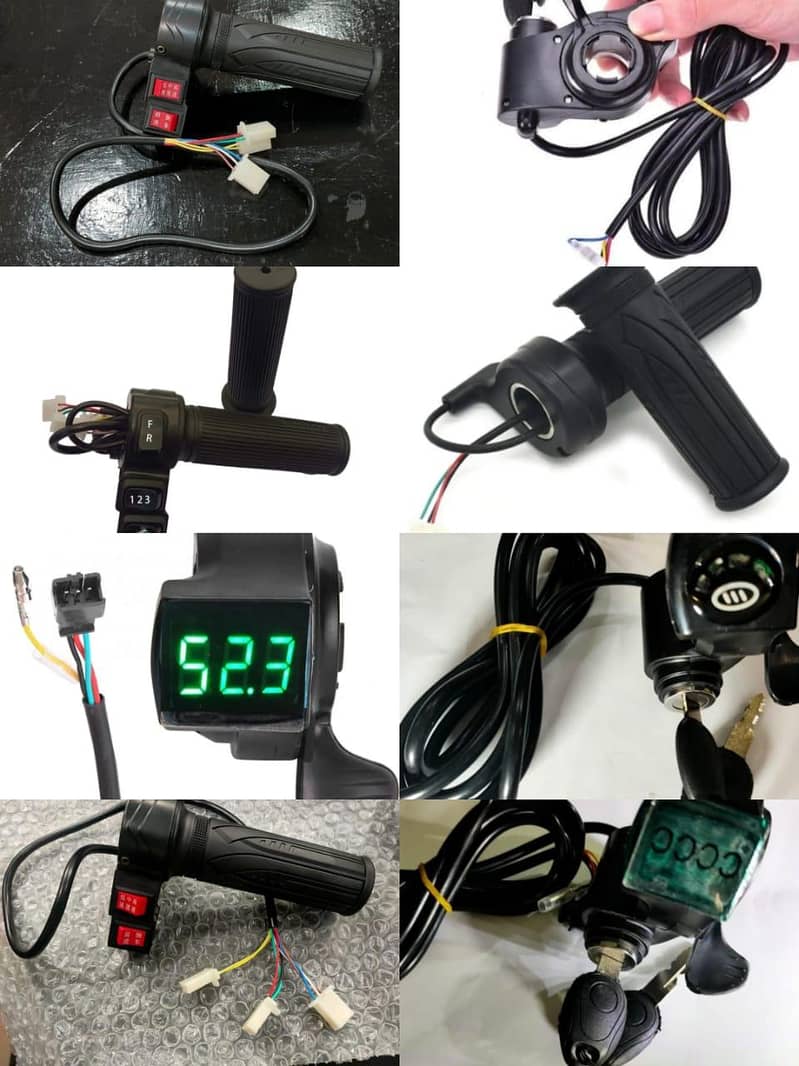 Electric bike E bike Throttle Battery charger 48v 60v 72v 5A 8A 10A 1