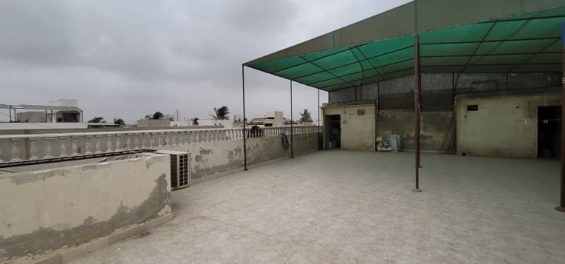 210 Sq Yds Second Portion With Roof Gulshan e Iqbal NIPA 1