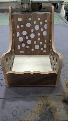 baby MDF AnD Wood Chairs