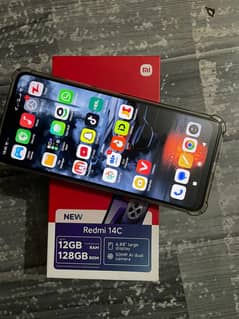 Redmi 14C 6/128 Warranty 8 Month