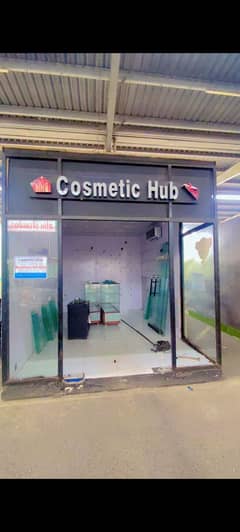 Shop structure Iron frame and electric board for sale