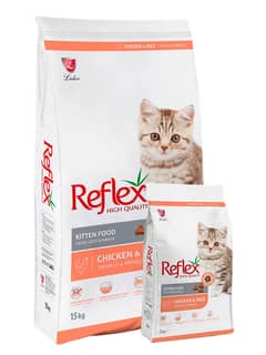 Reflex Adult and kitten Cat Food Available