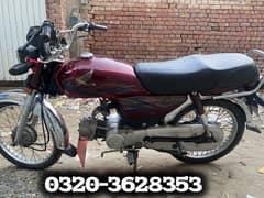 CD 70cc 2020 Modle New Condition Documents All Clear