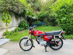 Honda cg 125 2011 model total original bike 11Model