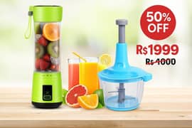 Kitchen Combo Deal – Chopper + Juicer in Just One Price!