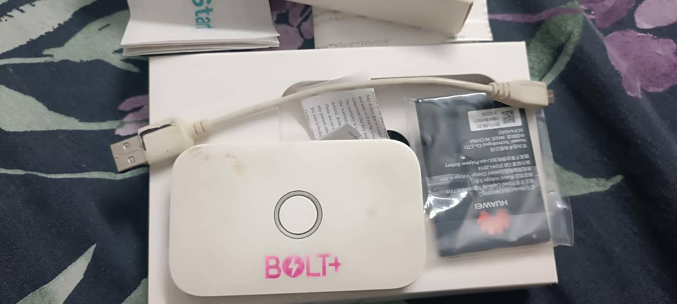 Zong bolt+ device all network unlock in new and working condition 5
