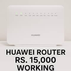 Huawei Zain WiFi Router – Used – With Power Adapter
