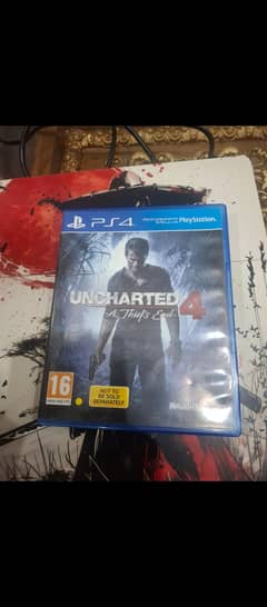 Uncharted 4 a theif end ps 4 cd