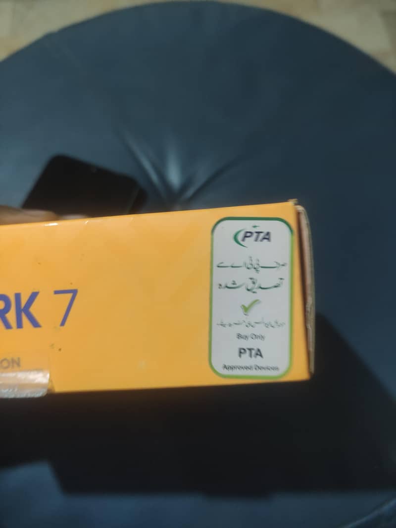 tecno spark 7 with box 2