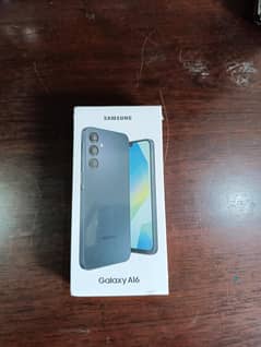 Samsung A16 6/128 (Black) Brand New Sealed pack phone for sale