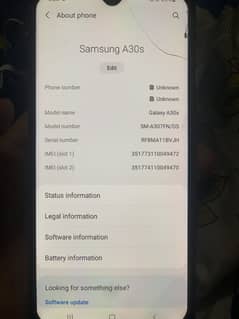 Samsung a30s