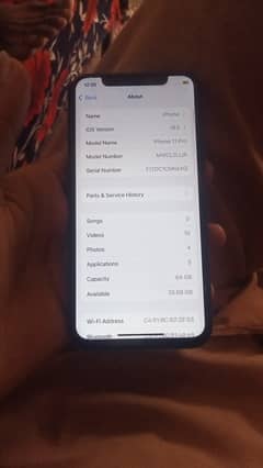 iPhone 11  pro 64gb battery 75 original jv non pya