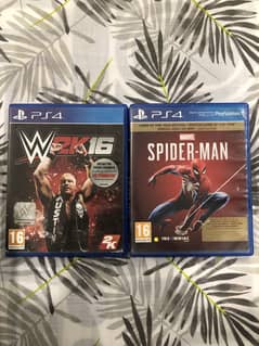 Marvel Spiderman and wwe 2k16