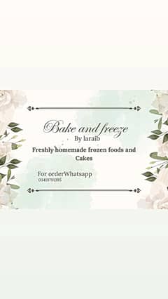 Homemade freshly Products. . .