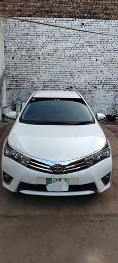 Toyota Corolla GLI 17 Model Family Use Car in Almost Genuine Condition
