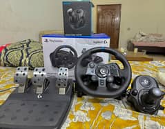 LOGITECH G923 STEERING WHEEL WITH LOGITECH SHIFTER
