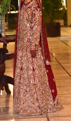 Bridal baraat dress