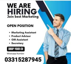 we are Hiring people for team work