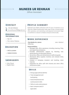 i need office Boy Job