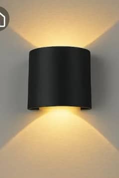 Dual out door double sided decorative modern light