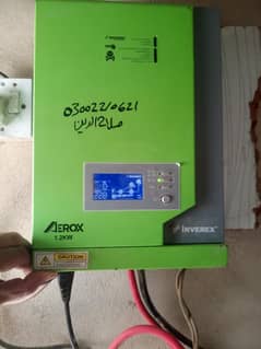 inverix solar inverter 1.2kw okay running condition